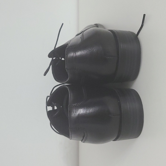 Nordstrom black leather oxford - Picture 4 of 6